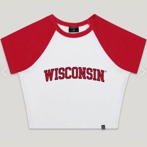 NWT Hype and Vice Wisconsin Baby Tee